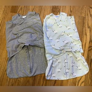 Two (2) Newborn Halo Swaddle Sleepsacks